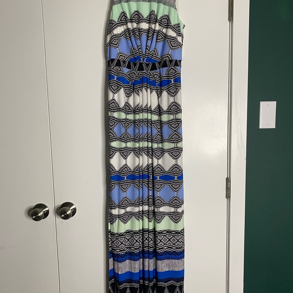 Donna Morgan Multicolor Maxi Dress